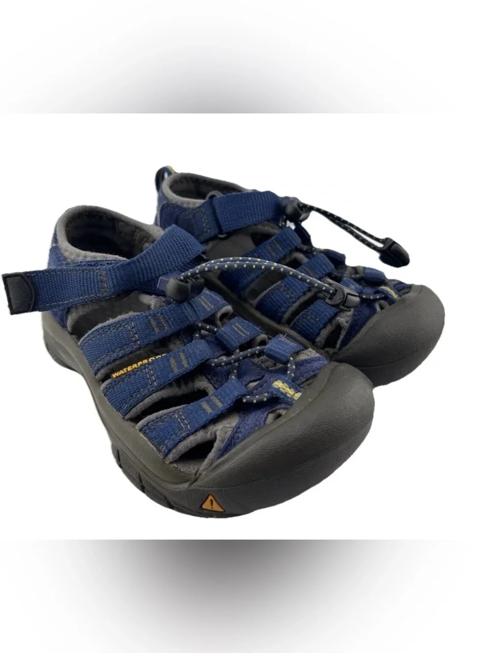 KEEN Newport H2 Waterproof Sandals Youth Size 10 Blue Hiking Water Shoes